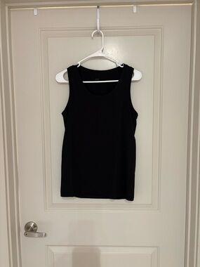 Pact organic cotton Classic Black Women's Tank Top size L